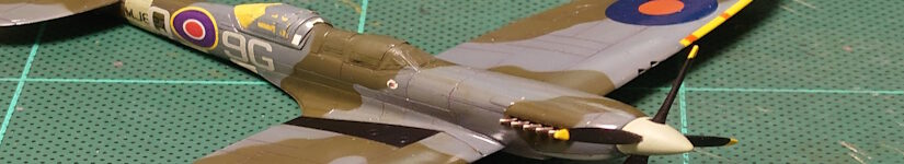 1/72 Spitfire Tr.9 製作（１０）