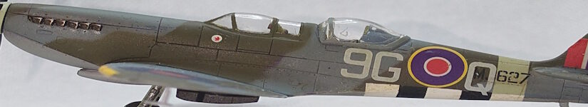 1/72 Spitfire Tr.9 製作（１１）完成