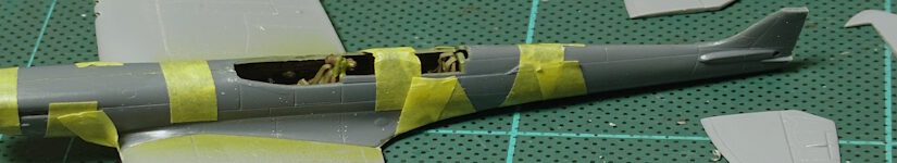 1/72 Spitfire Tr.9 製作（４）