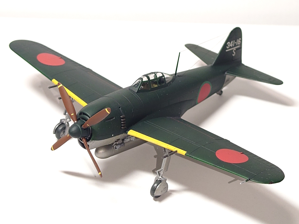 1/72 AOSHIMA 紫電一一型甲・乙 – 爺の模型趣味2'nd