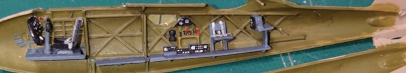 1/72 Vickers Wellesley 製作(2)